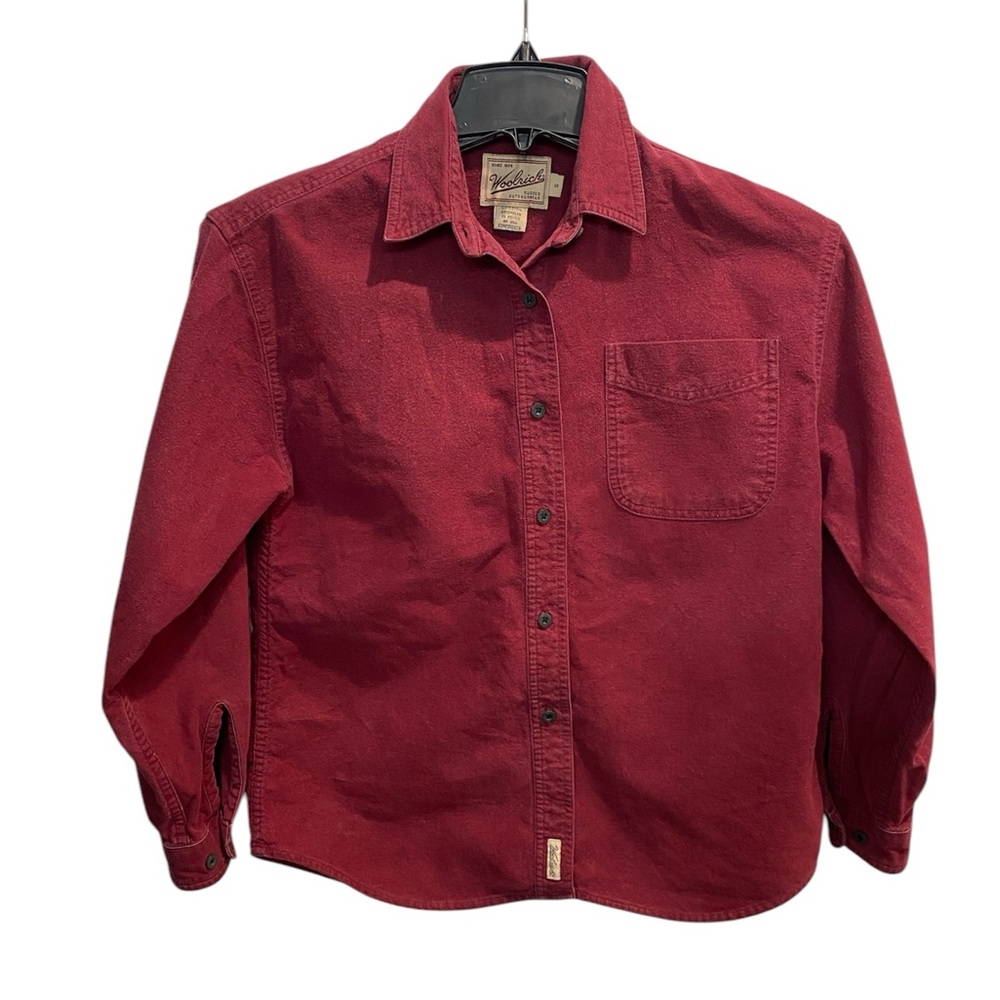 Woolrich Red Button-Down Shirt